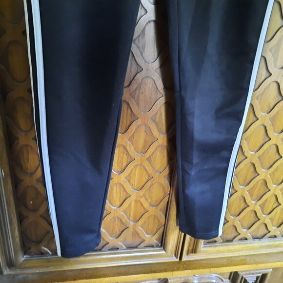 ADIDAS Climacool Tiro 15 Soccer Track Pants Style M64030 - Black/White, S - Picture 13 of 16